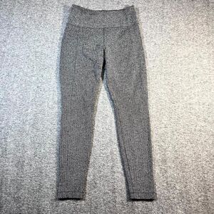 Athleta Pants Womens Small Black Delancey Herringbone Leggings Skinny Stretch